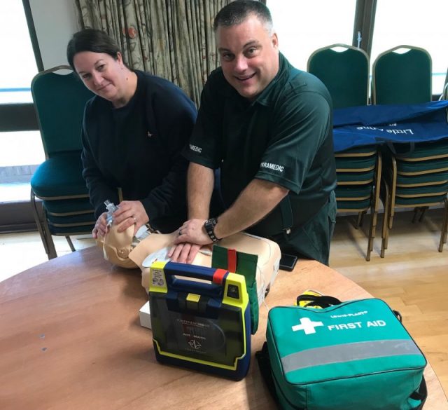 Defib Training Devizes Bowls Club