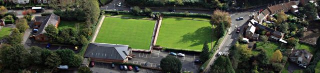 Devizes Bowls aerial view